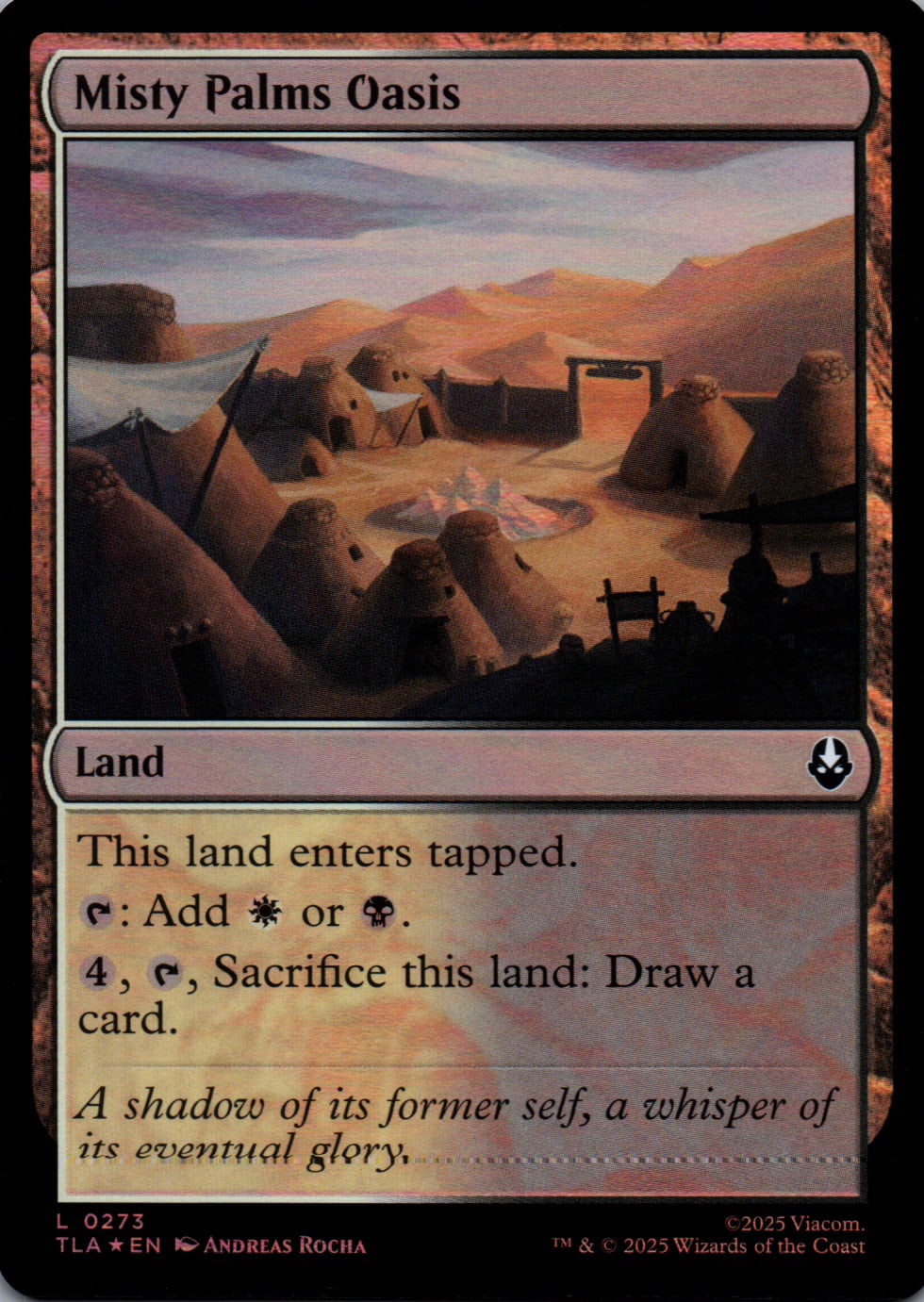 Misty Palms Oasis - Avatar: The Last Airbender - 273 - Front