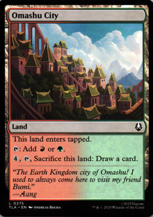 Omashu City - Avatar: The Last Airbender - 275 - Front