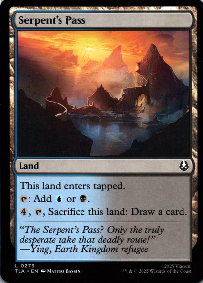 Serpent's Pass - Avatar: The Last Airbender - 279 - Front