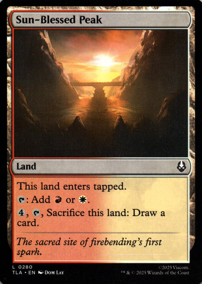 Sun-Blessed Peak - Avatar: The Last Airbender - 280 - Front