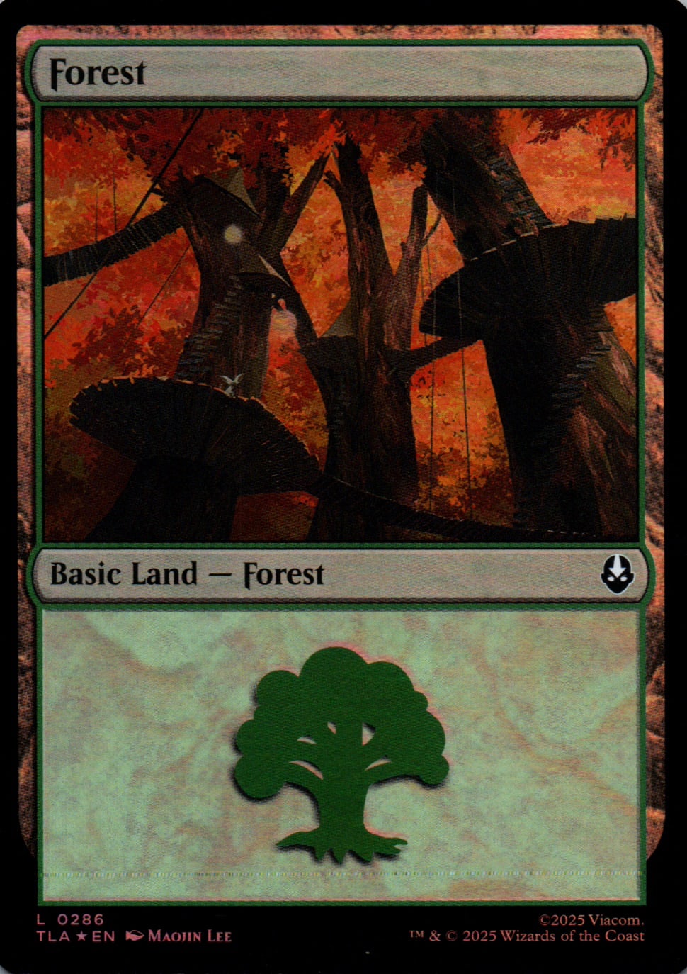 Forest - Avatar: The Last Airbender - 286 - Front