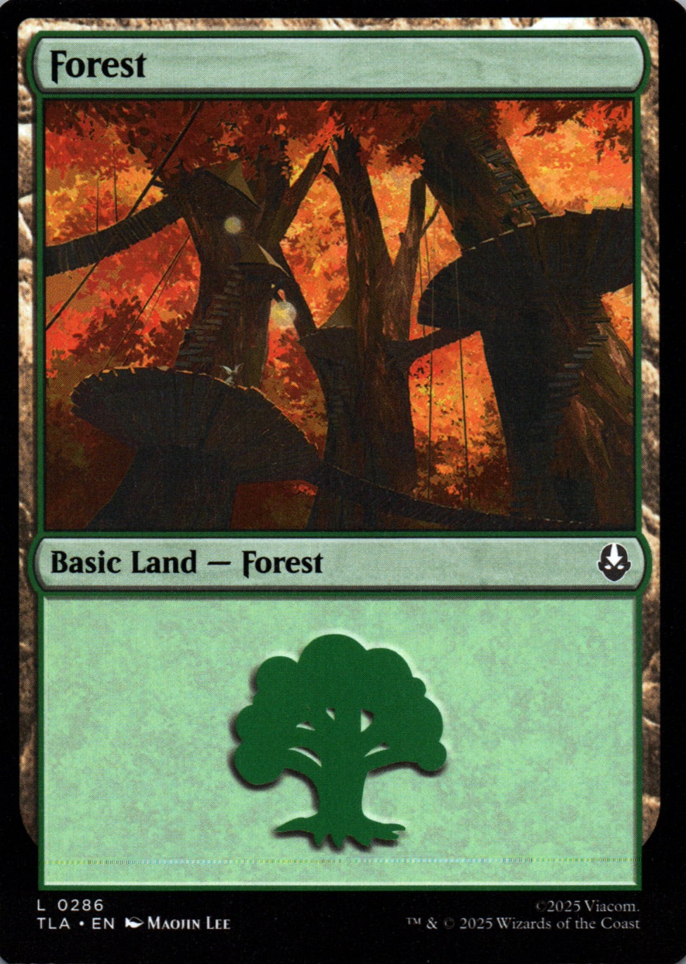 Forest - Avatar: The Last Airbender - 286 - Front