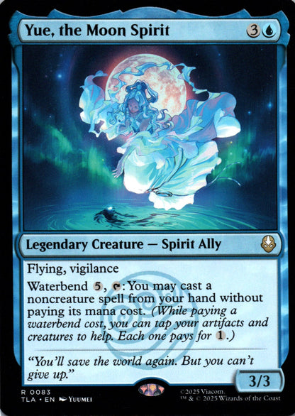 Yue, the Moon Spirit - Avatar: The Last Airbender - 83 - Front