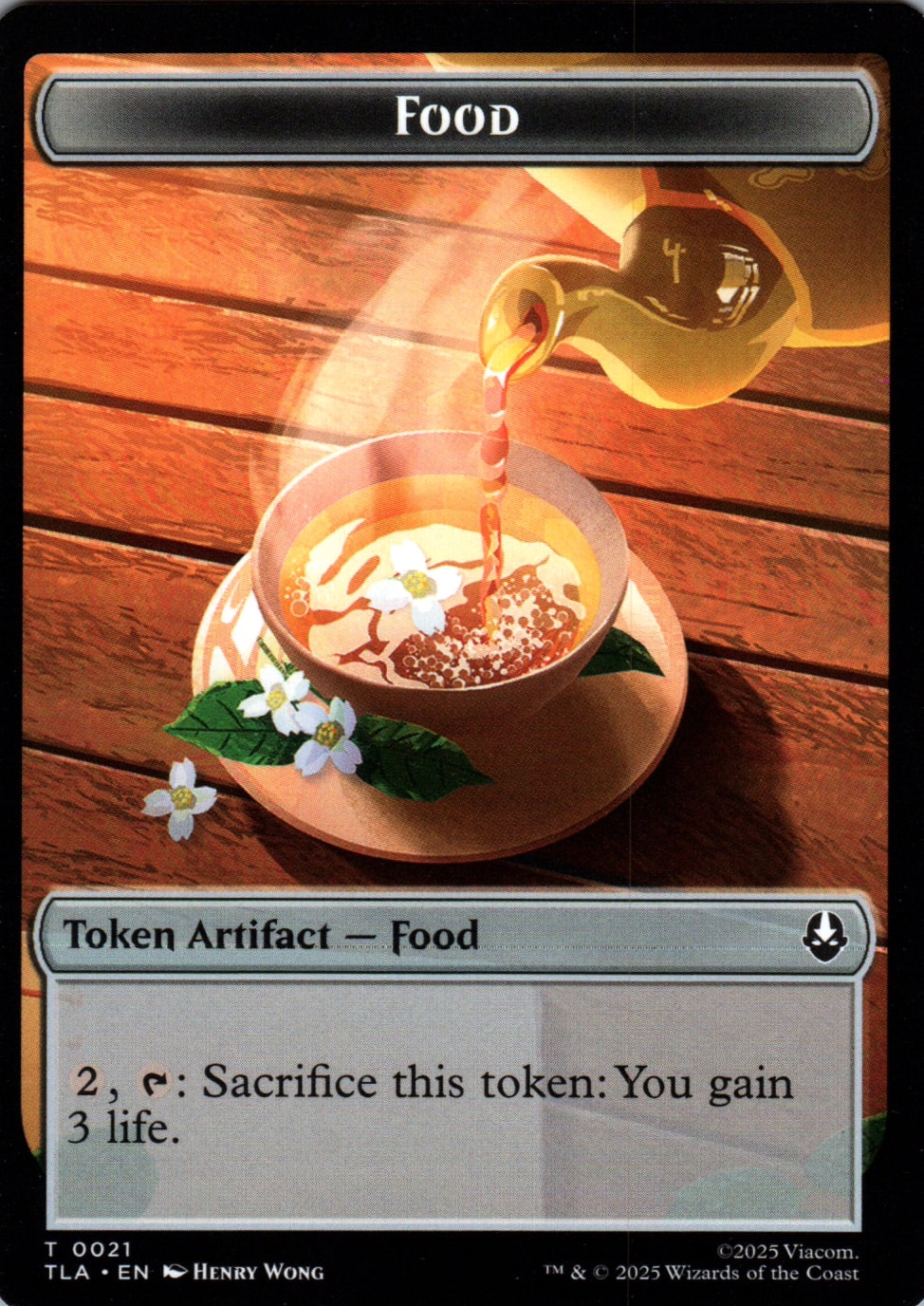 Monk - Avatar: The Last Airbender Tokens - 10 - Back