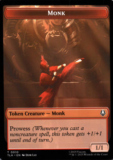 Monk - Avatar: The Last Airbender Tokens - 10 - Front