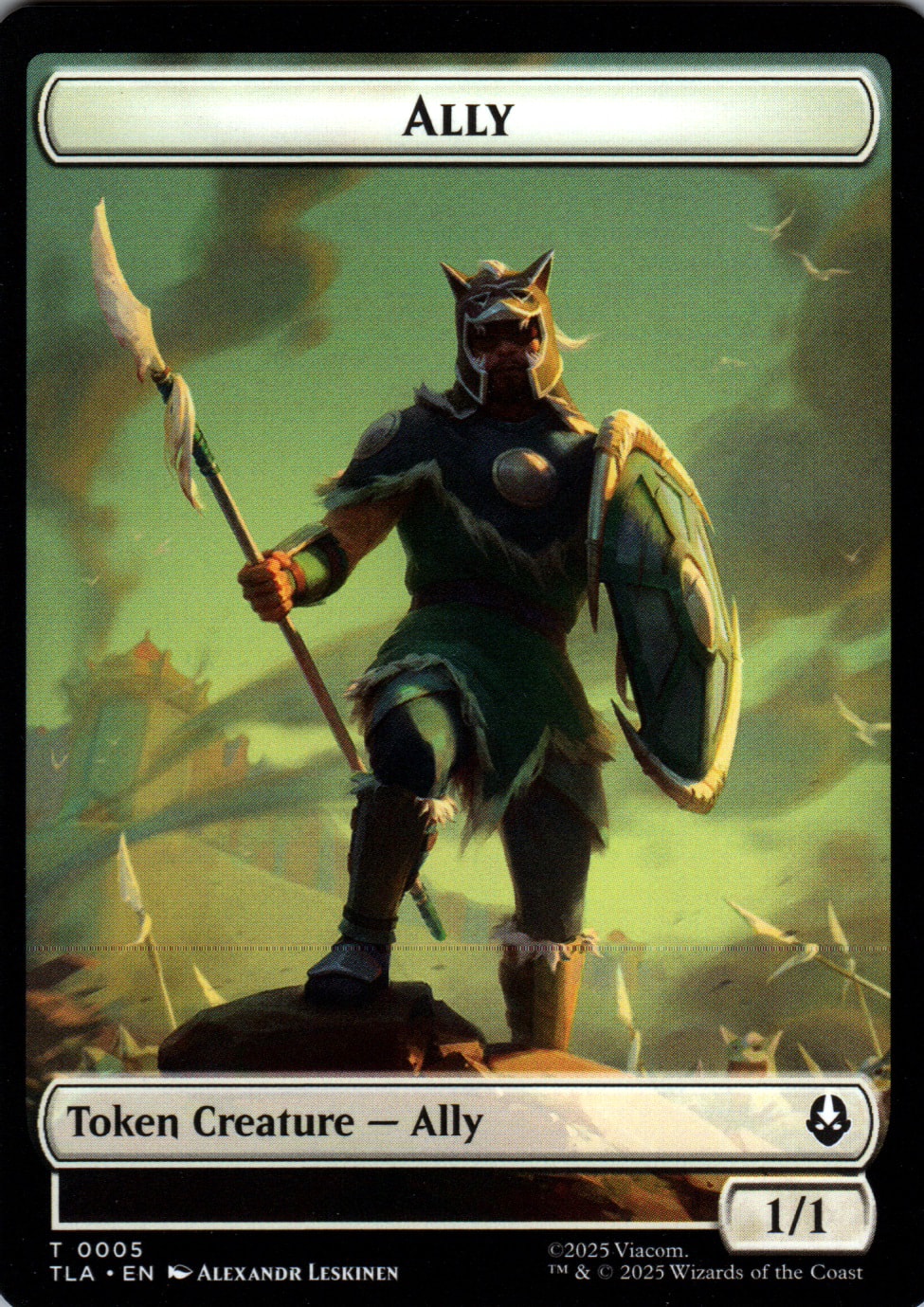 Clue - Avatar: The Last Airbender Tokens - 14 - Back