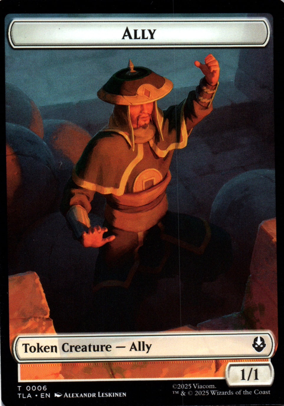 Ally - Avatar: The Last Airbender Tokens - 6 - Front