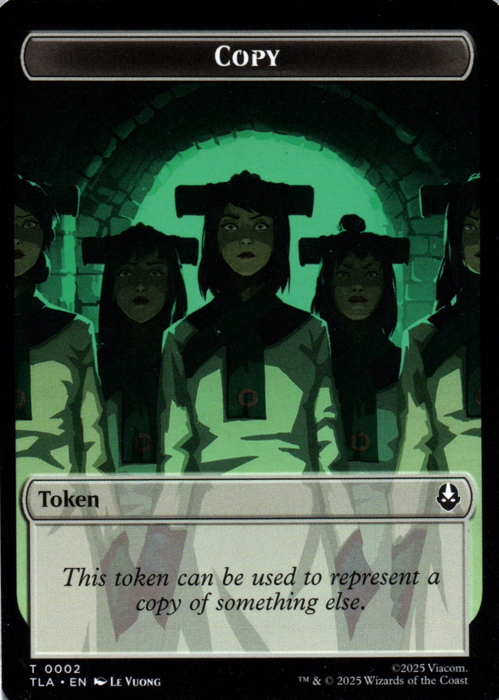 Copy - Avatar: The Last Airbender Tokens - 2 - Front
