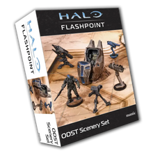 Halo Flashpoint ODST Scenery Set boxed product packaging