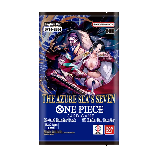 One Piece Card Game: The Azure Sea's Seven Booster Pack [OP14-EB04]