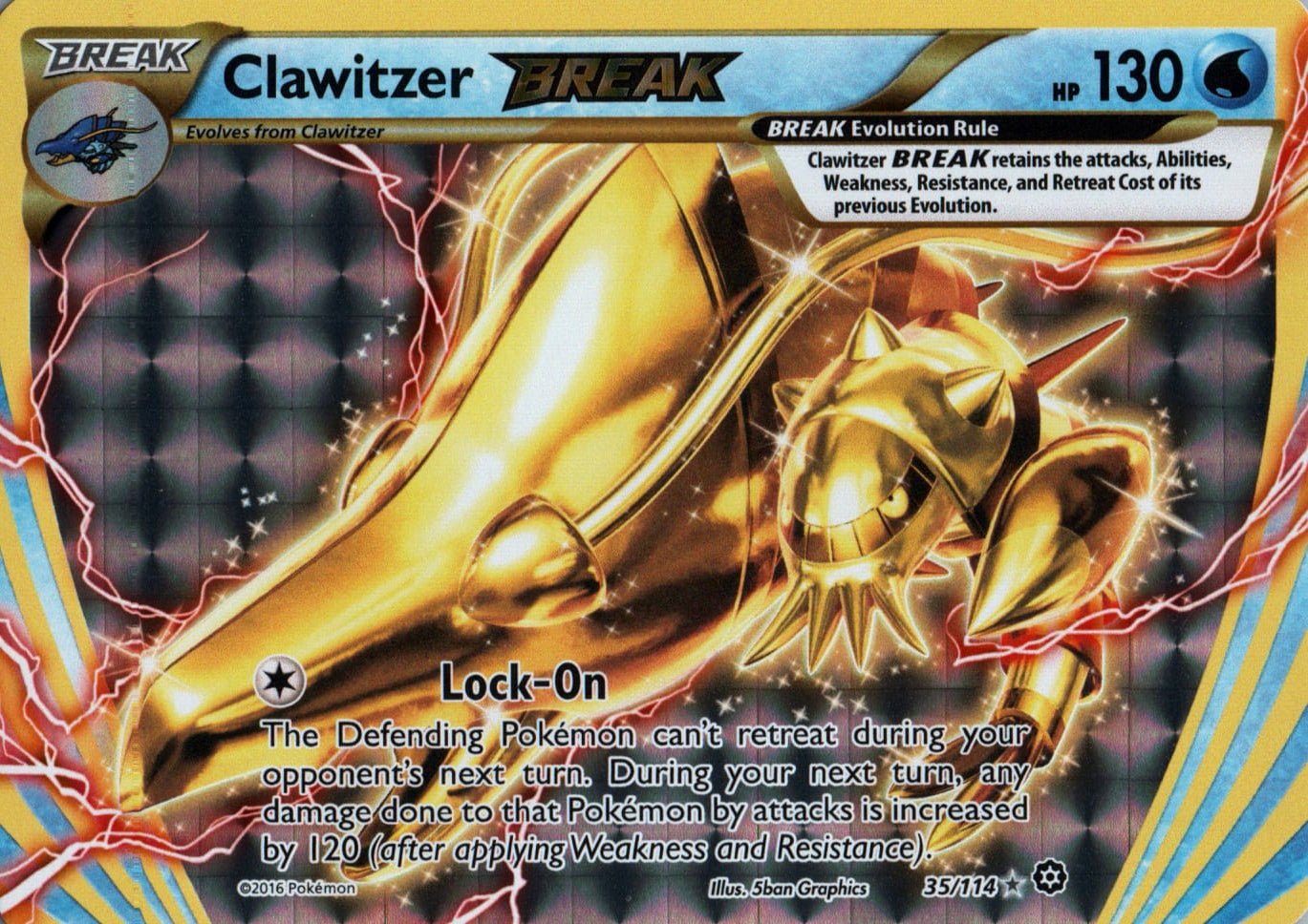 Clawitzer BREAK - Steam Siege - 35 - Front