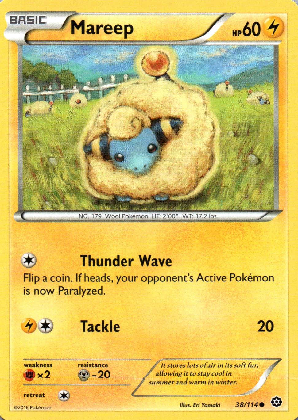Mareep - Steam Siege - 38 - Front