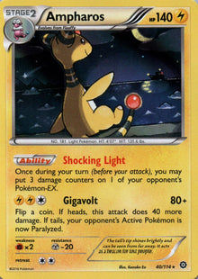 Ampharos - Steam Siege - 40 - Front