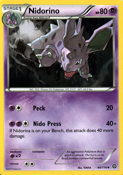 Nidorino - Steam Siege - 44 - Front