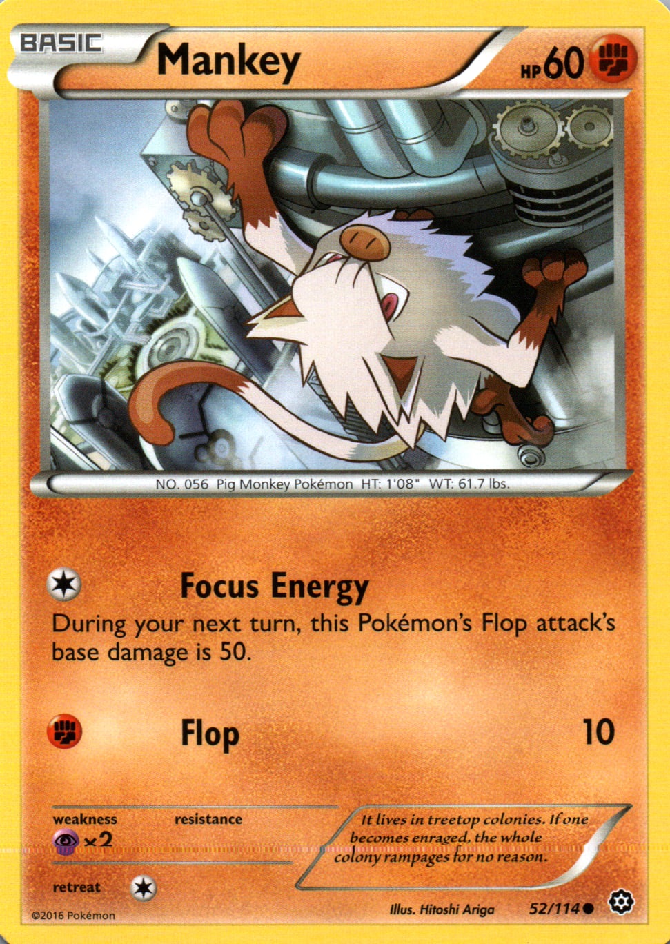 Mankey - Steam Siege - 52 - Front