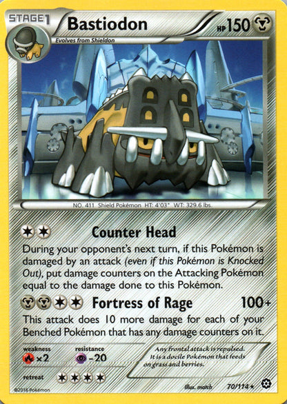 Bastiodon - Steam Siege - 70 - Front