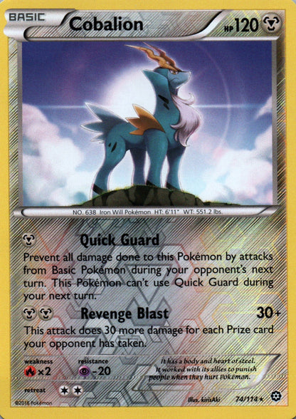 Cobalion - Steam Siege - 74 - Front