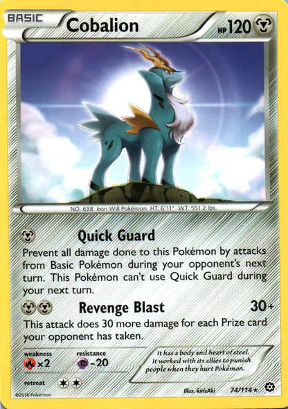 Cobalion - Steam Siege - 74 - Front