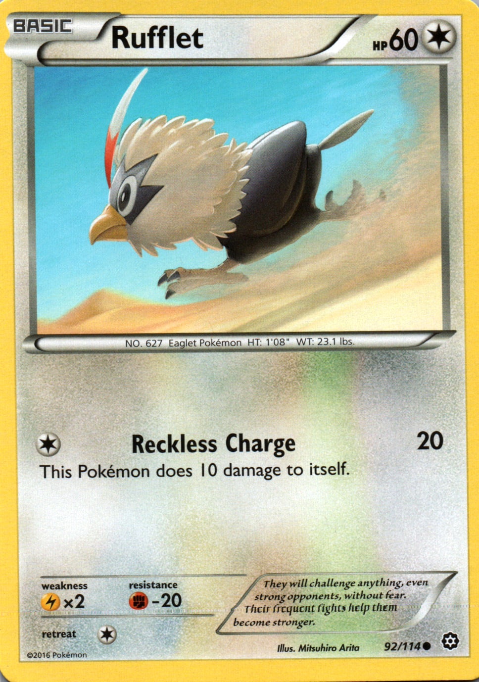 Rufflet - Steam Siege - 92 - Front