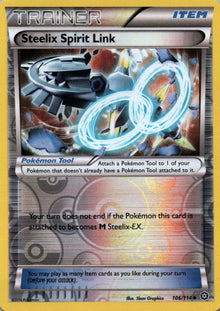 Steelix Spirit Link - Steam Siege - 106 - Front