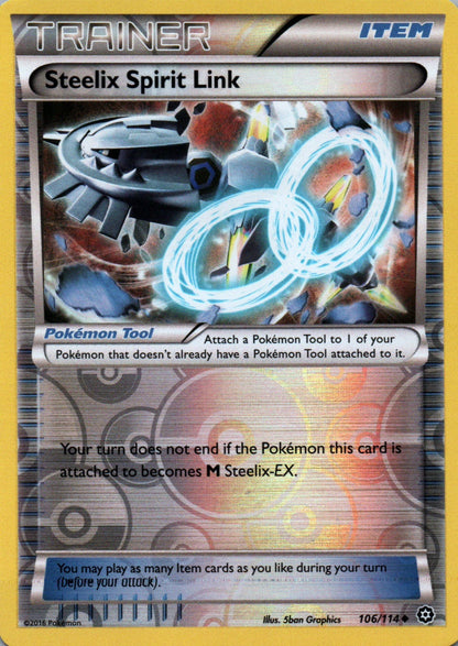 Steelix Spirit Link - Steam Siege - 106 - Front