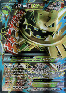 M Steelix EX - Steam Siege - 109 - Front
