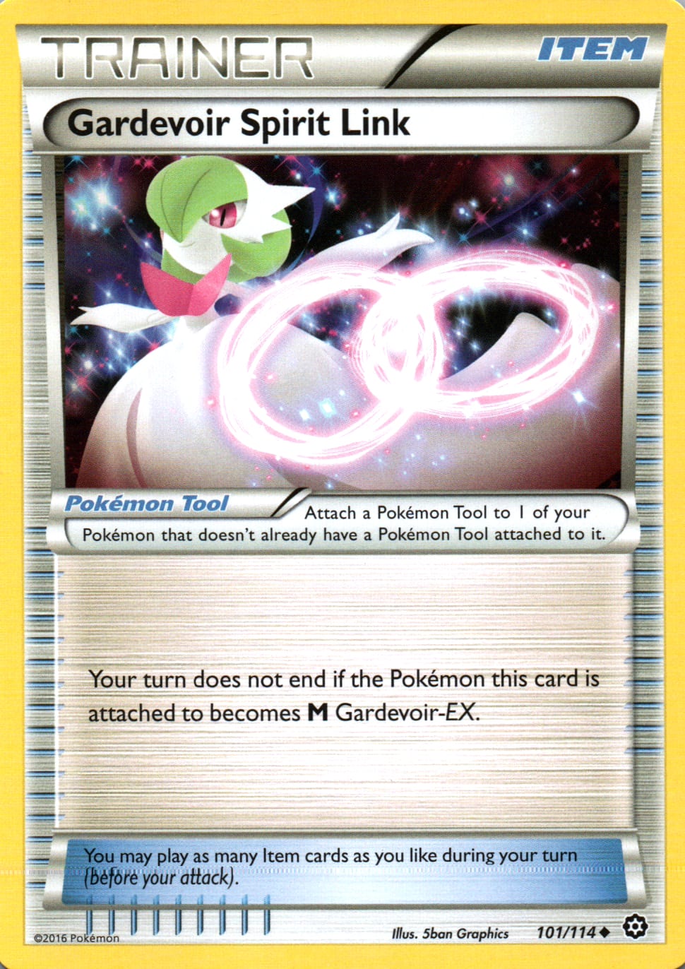 Gardevoir Spirit Link - Steam Siege - 101 - Front