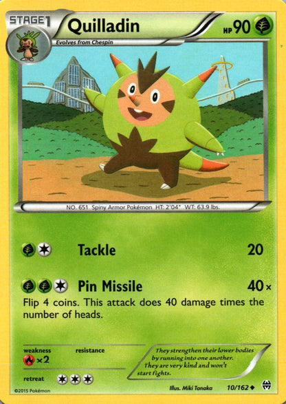 Quilladin - BREAKthrough - 10 - Front