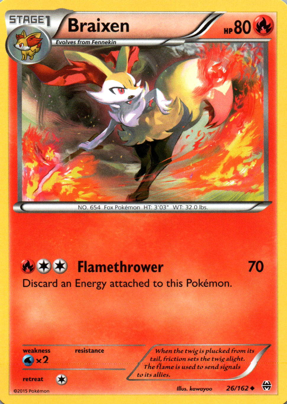 Braixen - BREAKthrough - 26 - Front