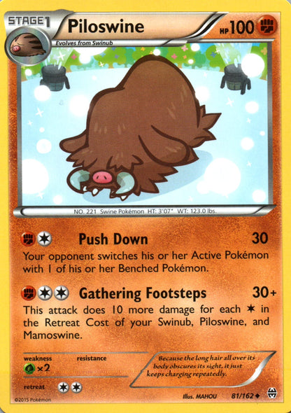 Piloswine - BREAKthrough - 81 - Front