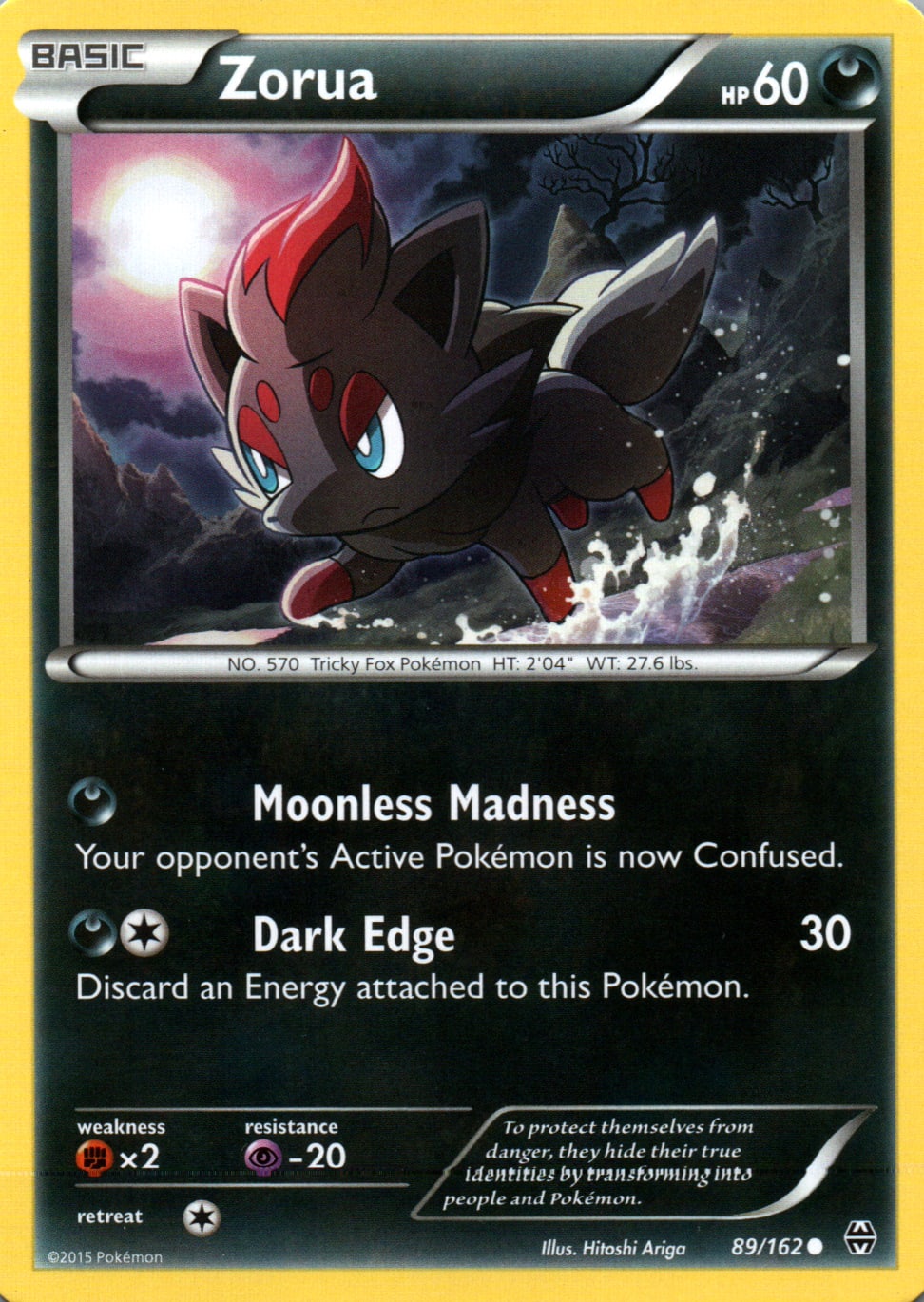 Zorua - BREAKthrough - 89 - Front