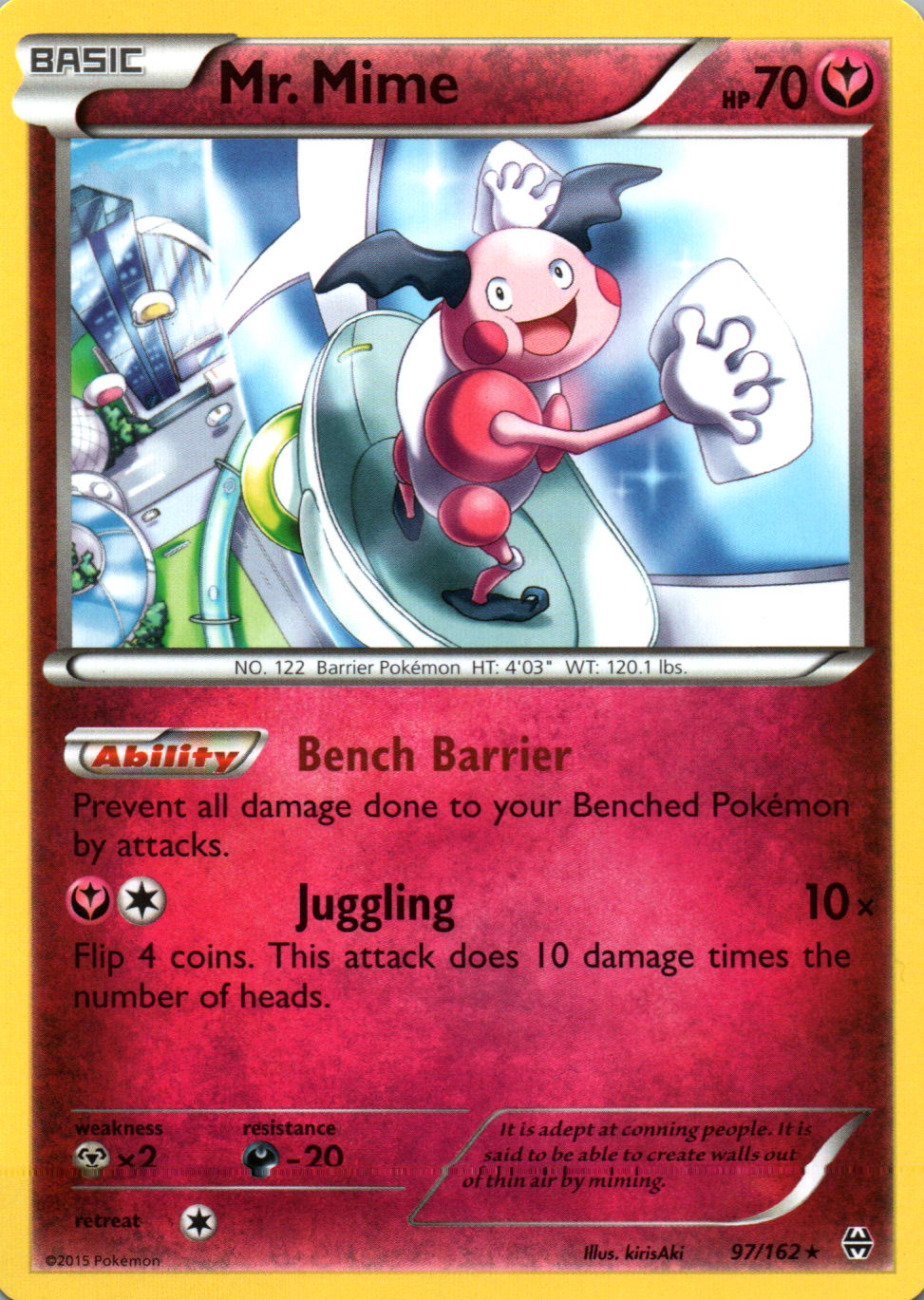 Mr. Mime - BREAKthrough - 97 - Front