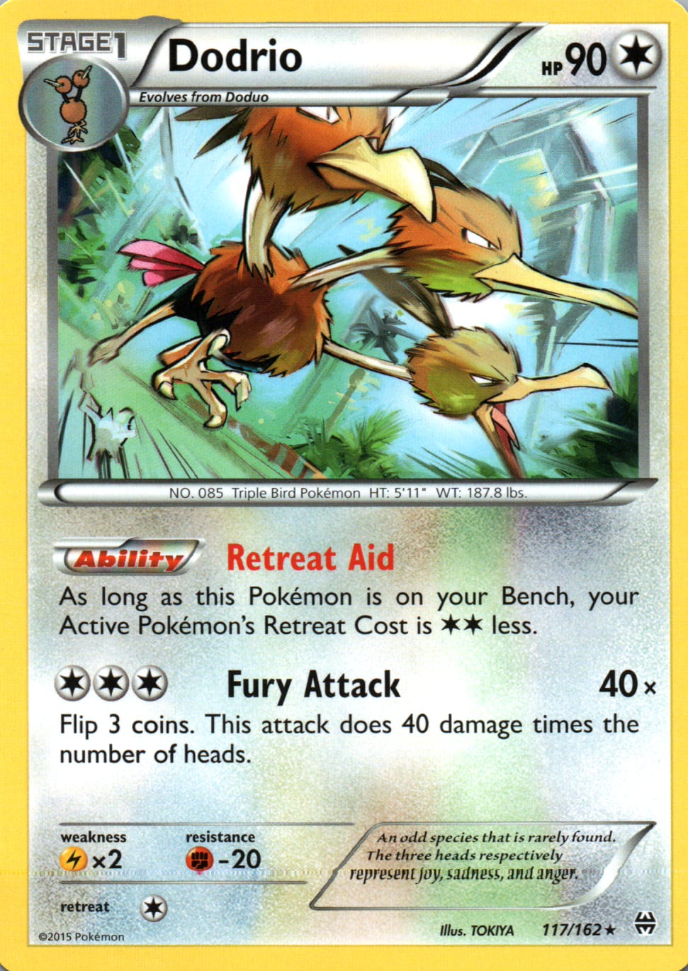 Dodrio - BREAKthrough - 117 - Front