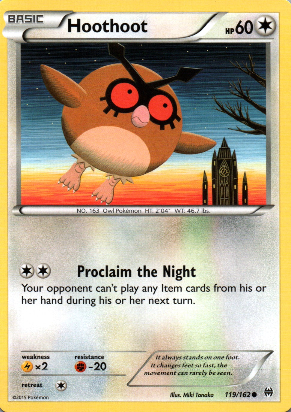 Hoothoot - BREAKthrough - 119 - Front