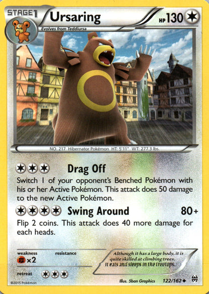 Ursaring - BREAKthrough - 122 - Front