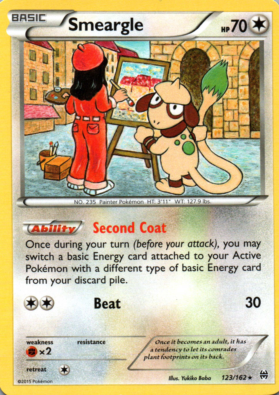 Smeargle - BREAKthrough - 123 - Front