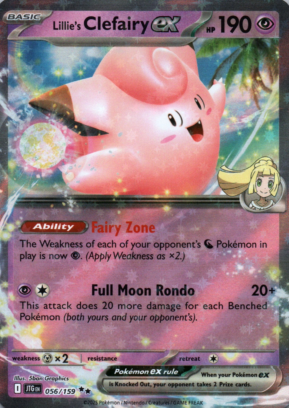 Lillie's Clefairy ex - Journey Together - 056 - Front