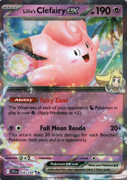 Lillie's Clefairy ex - Journey Together - 056 - Front