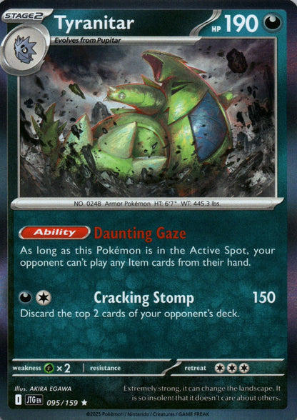 Tyranitar - Journey Together - 095 - Front