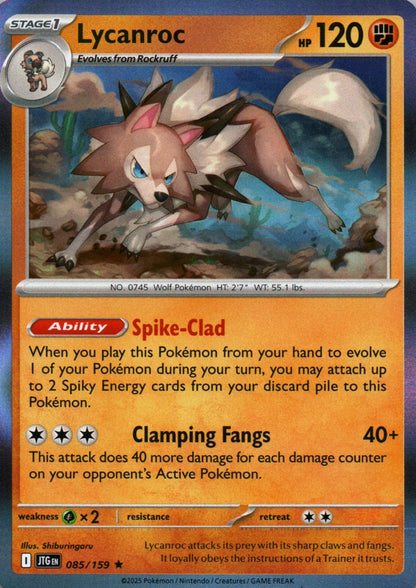 Lycanroc - Journey Together - 085 - Front