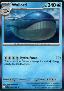 Wailord - Journey Together - 041 - Front