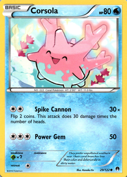 Corsola - BREAKpoint - 29 - Front