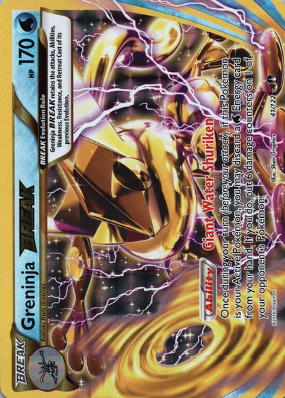 Greninja BREAK - BREAKpoint - 41 - Front