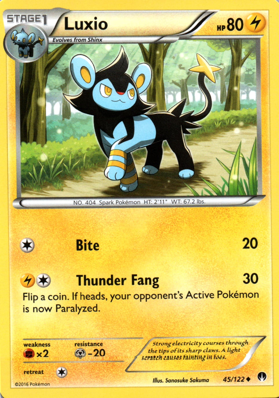 Luxio - BREAKpoint - 45 - Front