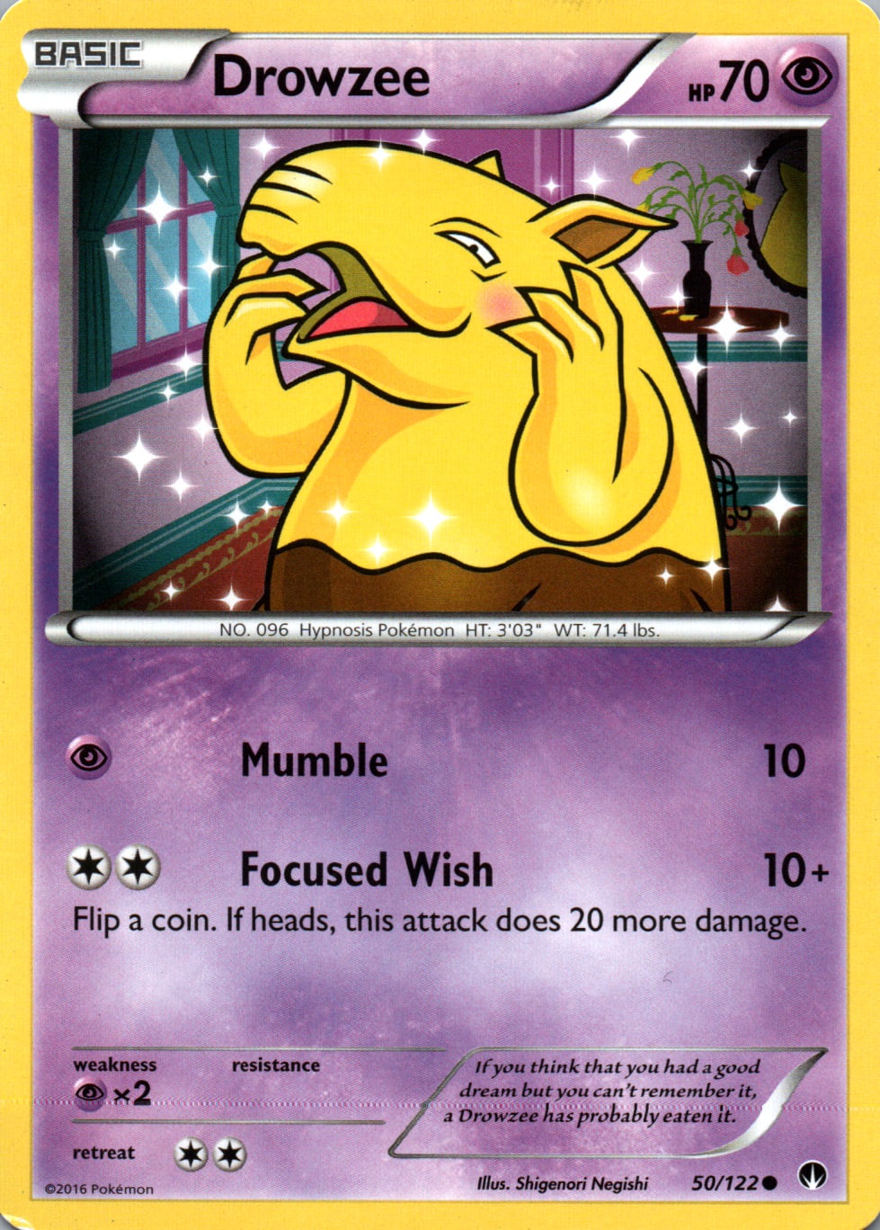 Drowzee - BREAKpoint - 50 - Front