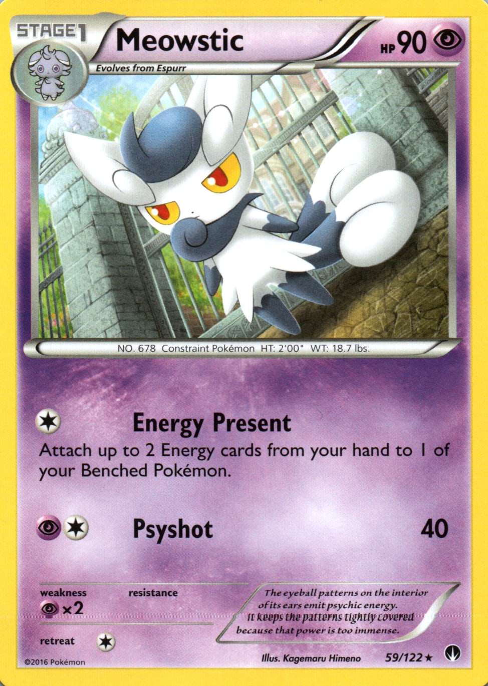 Meowstic - BREAKpoint - 59 - Front