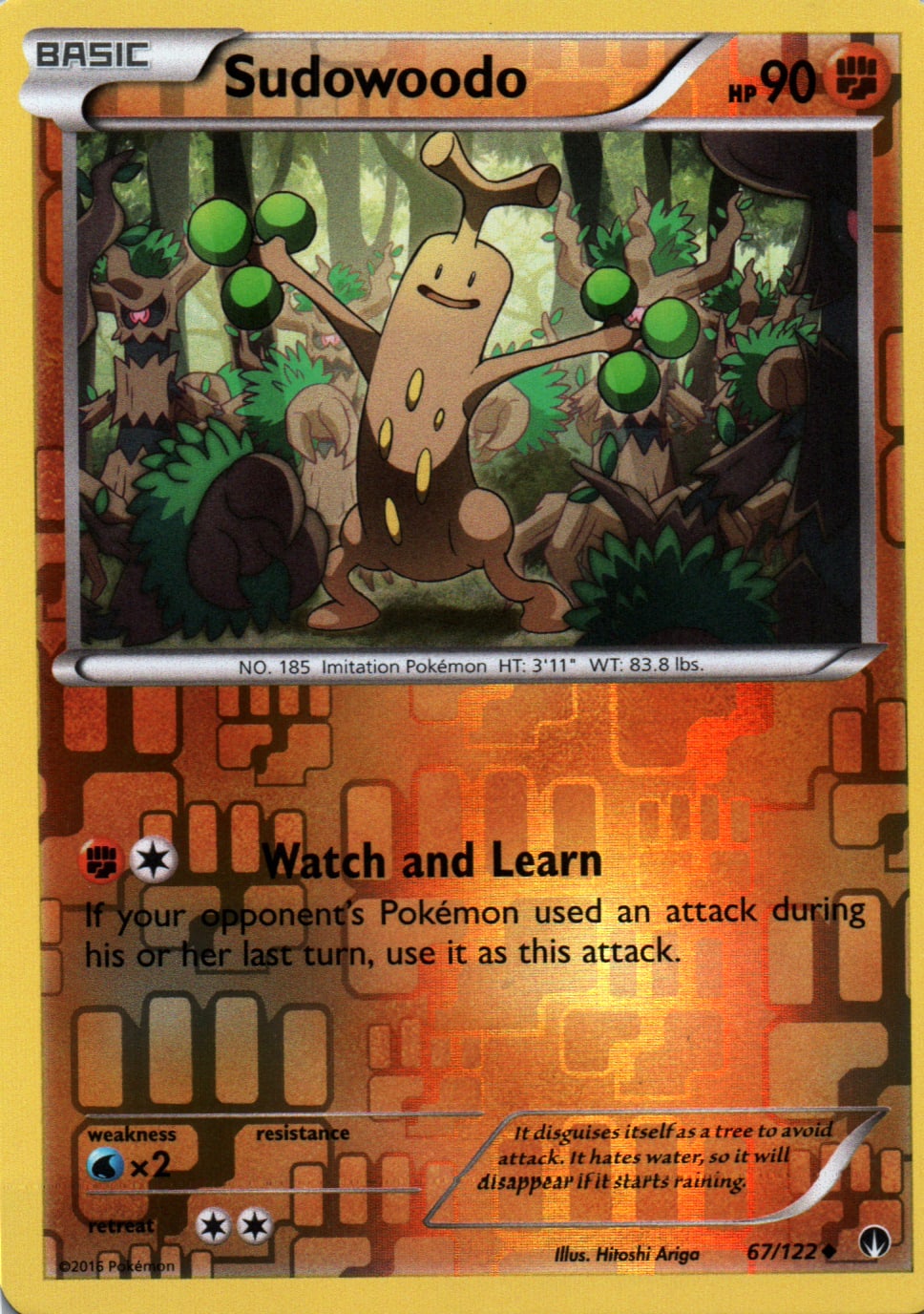 Sudowoodo - BREAKpoint - 67 - Front