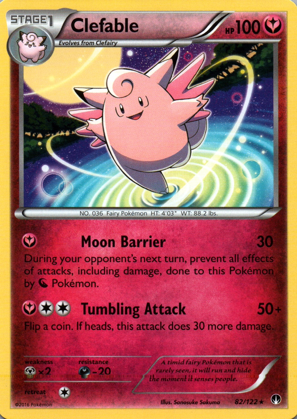 Clefable - BREAKpoint - 82 - Front