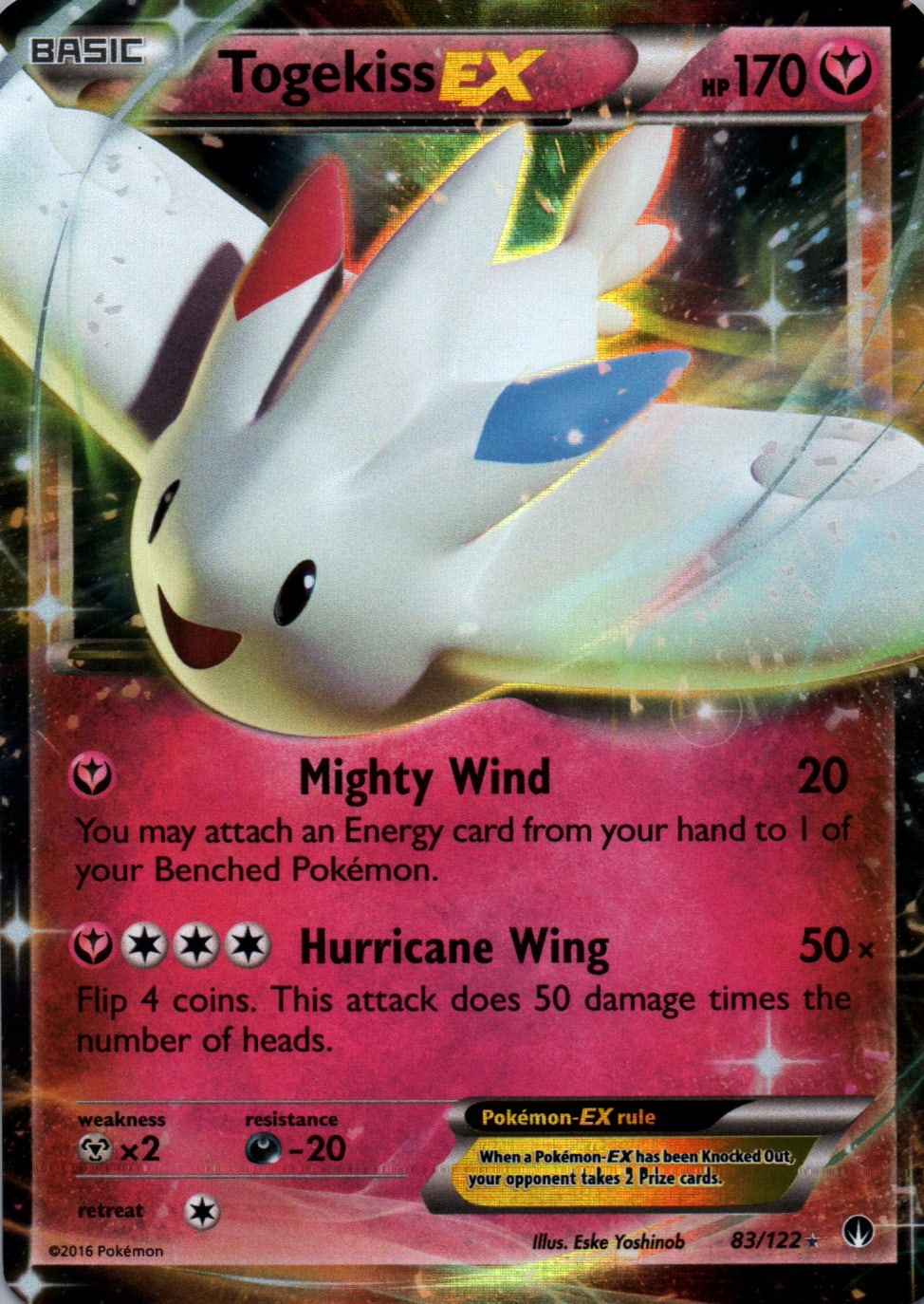 Togekiss EX - BREAKpoint - 83 - Front