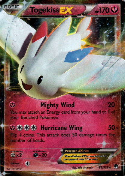 Togekiss EX - BREAKpoint - 83 - Front